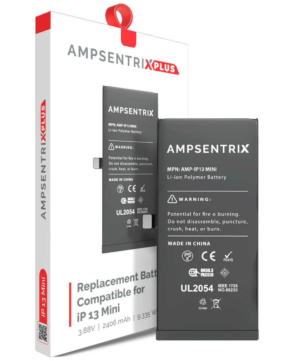 BATERÍA IPHONE 13 MINI AMPSENTRIX PLUS