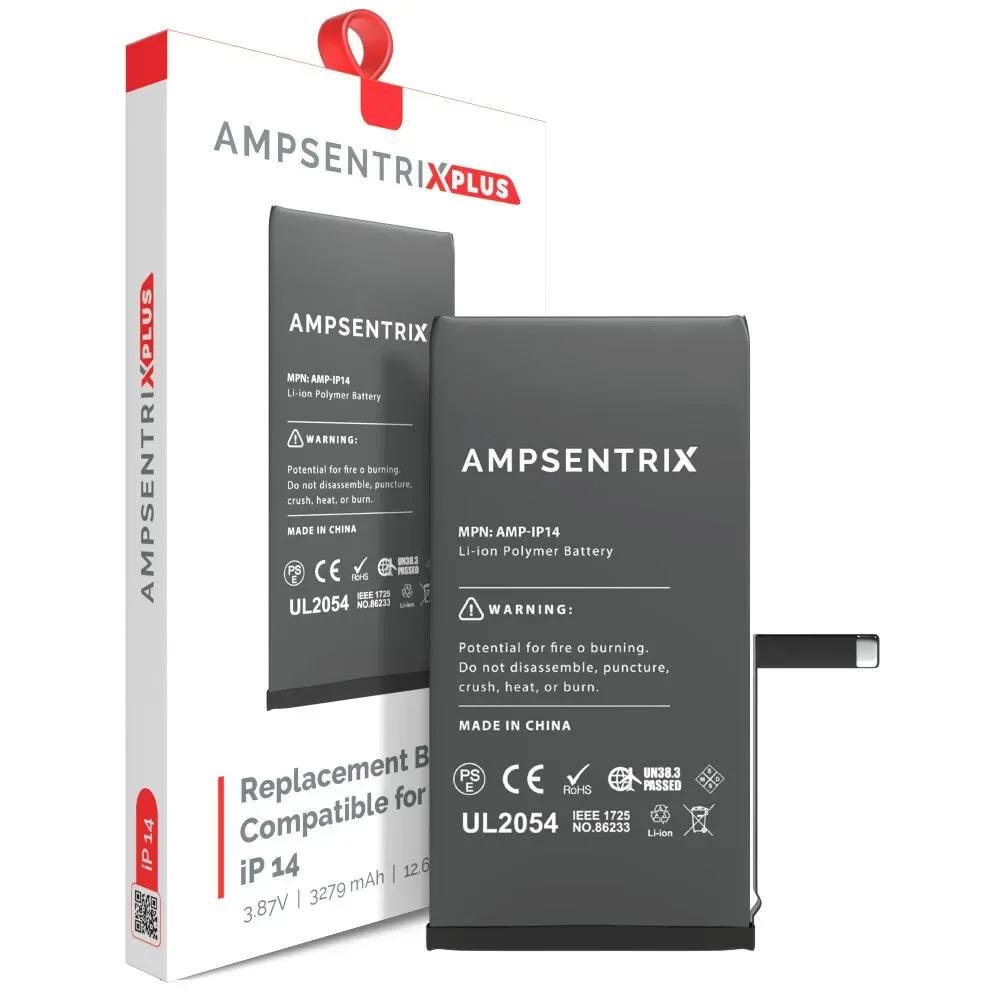 Batería iPhone 14 Ampsentrix Plus